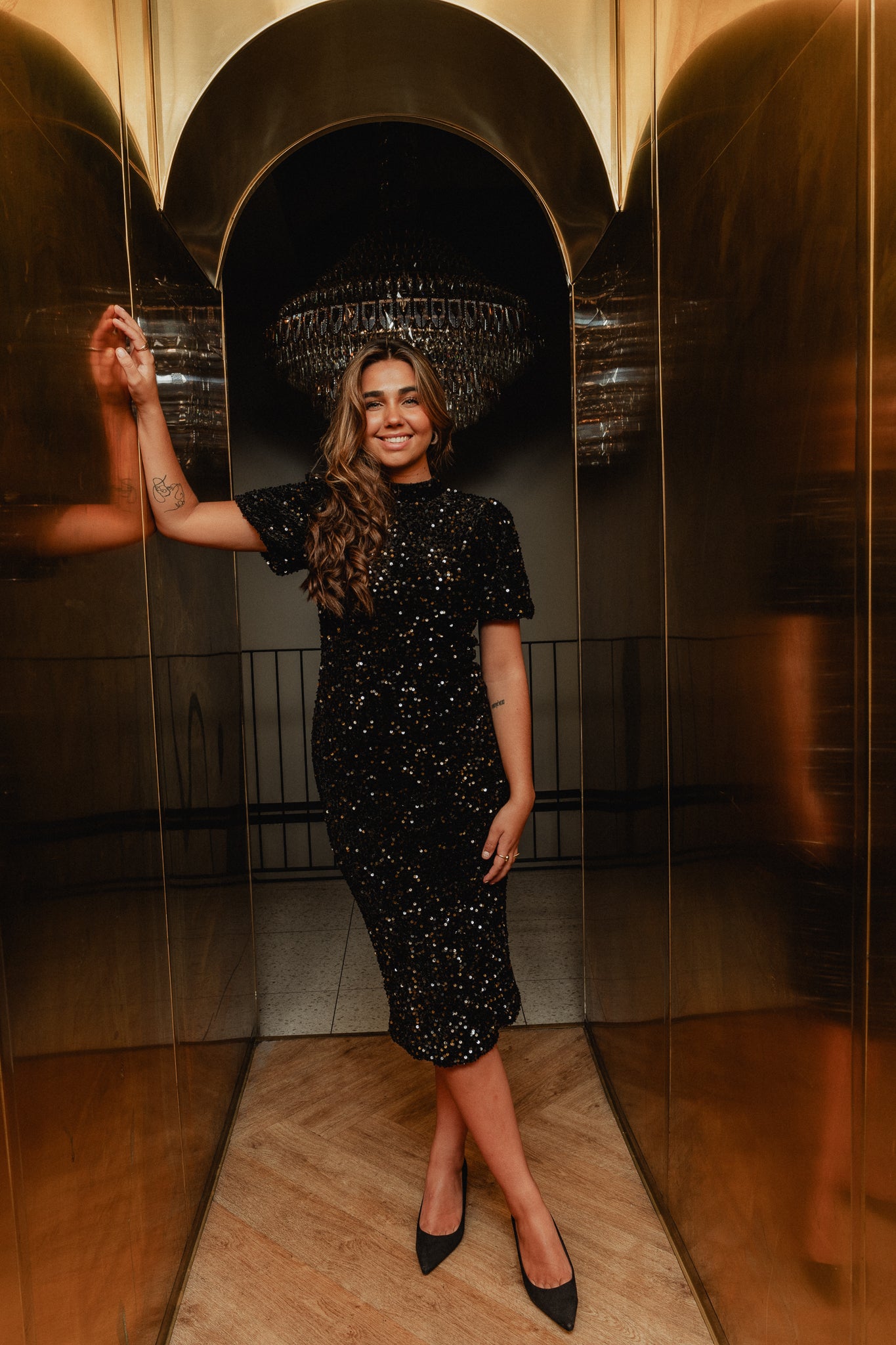 VMBELLA Long Dress - Black